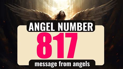 Nov 1, 2021 · The number 817 comprises the energies and vibrations of the numbers 8, 1, 7, 81, and 17. Angel Number 8 encourages you to treat others with the goodness you want them to treat you with. 1 angel number signifies individuality, intuition, optimism, and leadership skills. The number 7 calls on you to ensure that you nourish your spirit at all …